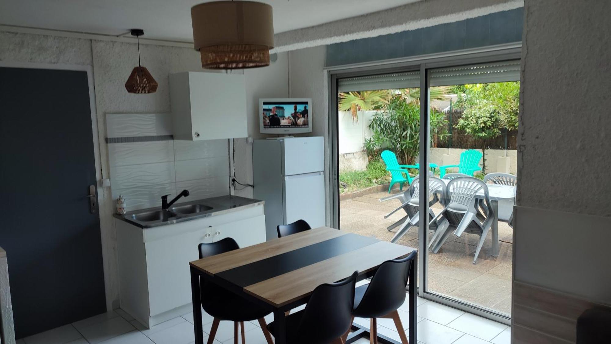 T2 Rdc Avec Jardin, Cap D'Agde, Secteur Falaise, 100 M Plage, Clim, Wifi, Parking Экстерьер фото